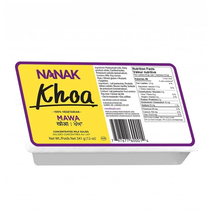Nanak Concentrated Milk (Khoa) 341g
