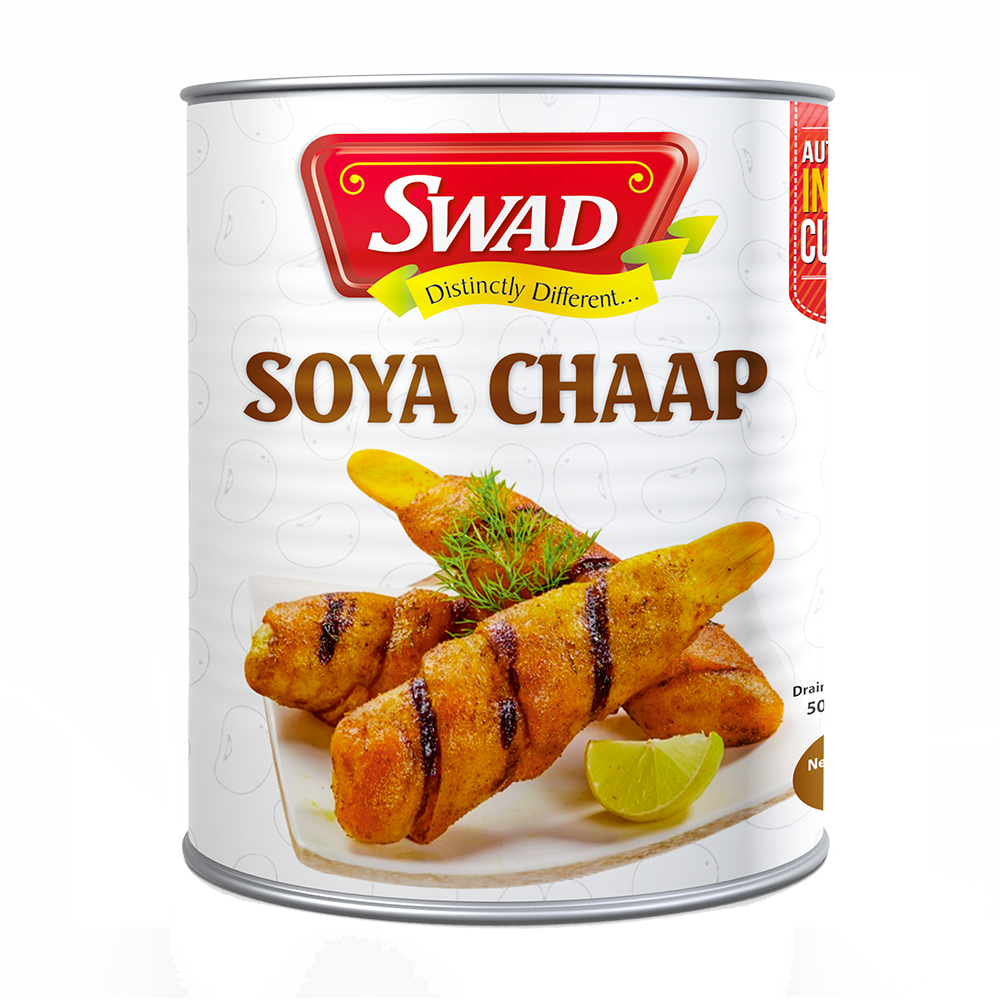 Swad Soya Chaap 850g - 12 Count