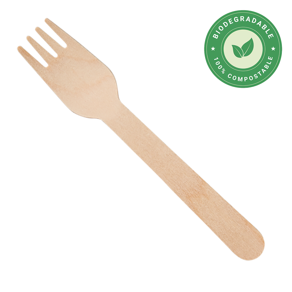 Wooden Fork, 1000 Count