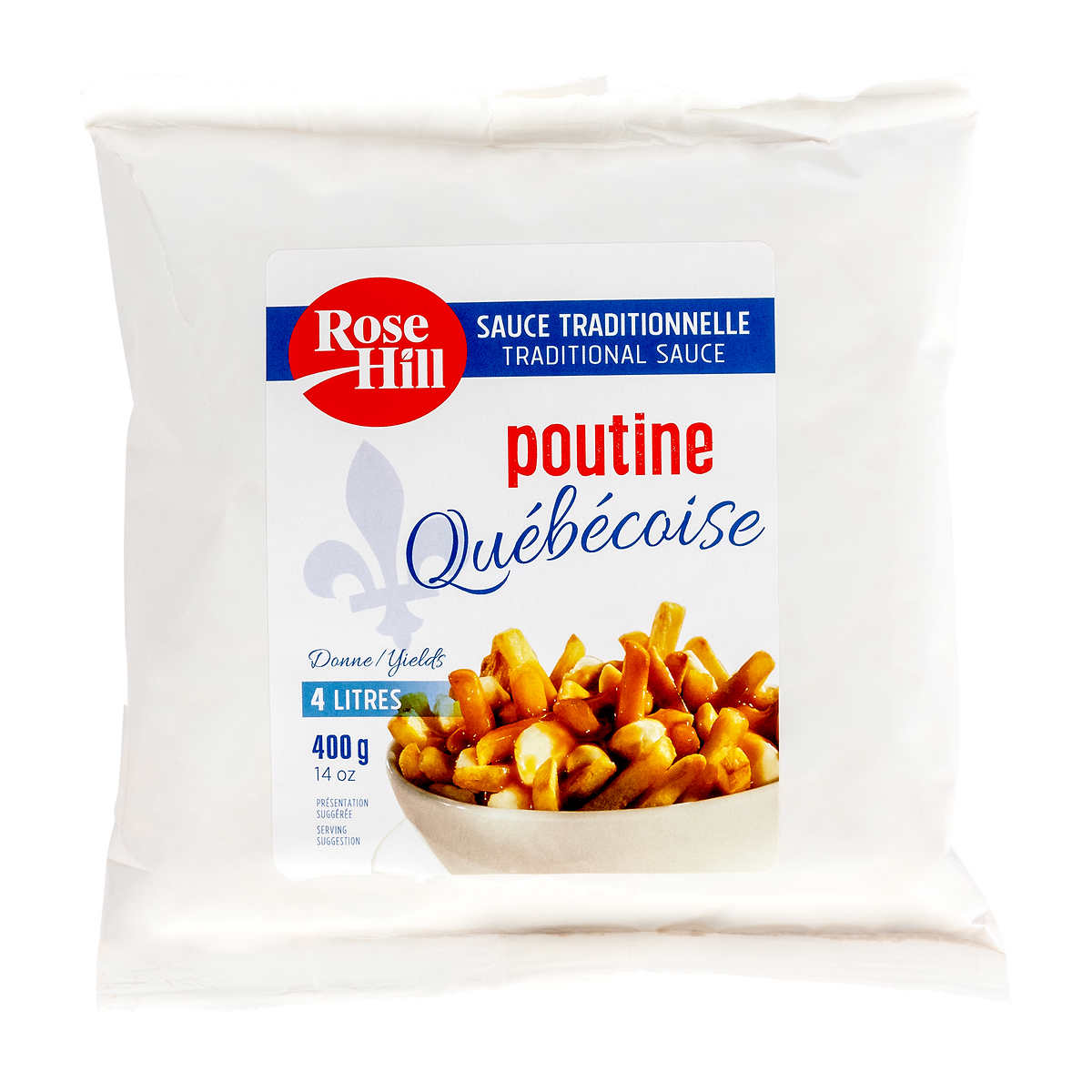 Rose Hill Poutine Traditional Quebecoise Sauce Mix, 400g