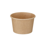 Paper Deli/Soup Container (4oz, Natural), 1000 Count