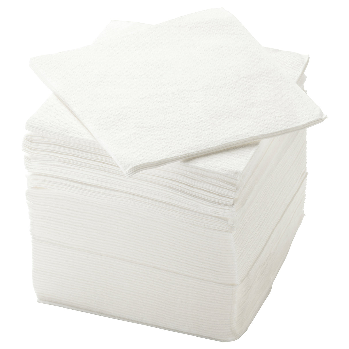 MPI Luncheon Napkins (1-Ply, 12in x 12in, 1/4 Fold, White), 6000 Napkins