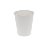 Premium Coffee Cup (8oz Squat, Single-Wall, White), 1000 Count
