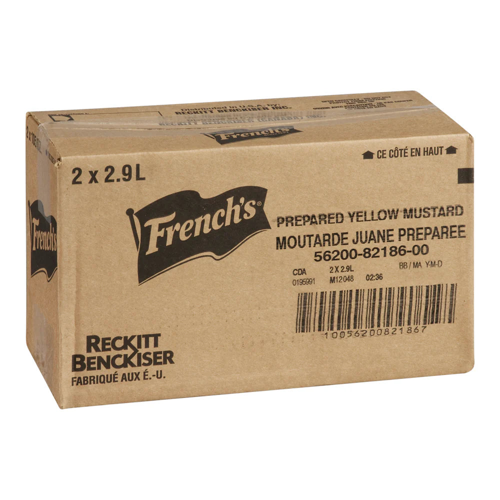 French’s Classic Yellow Mustard 2.9L