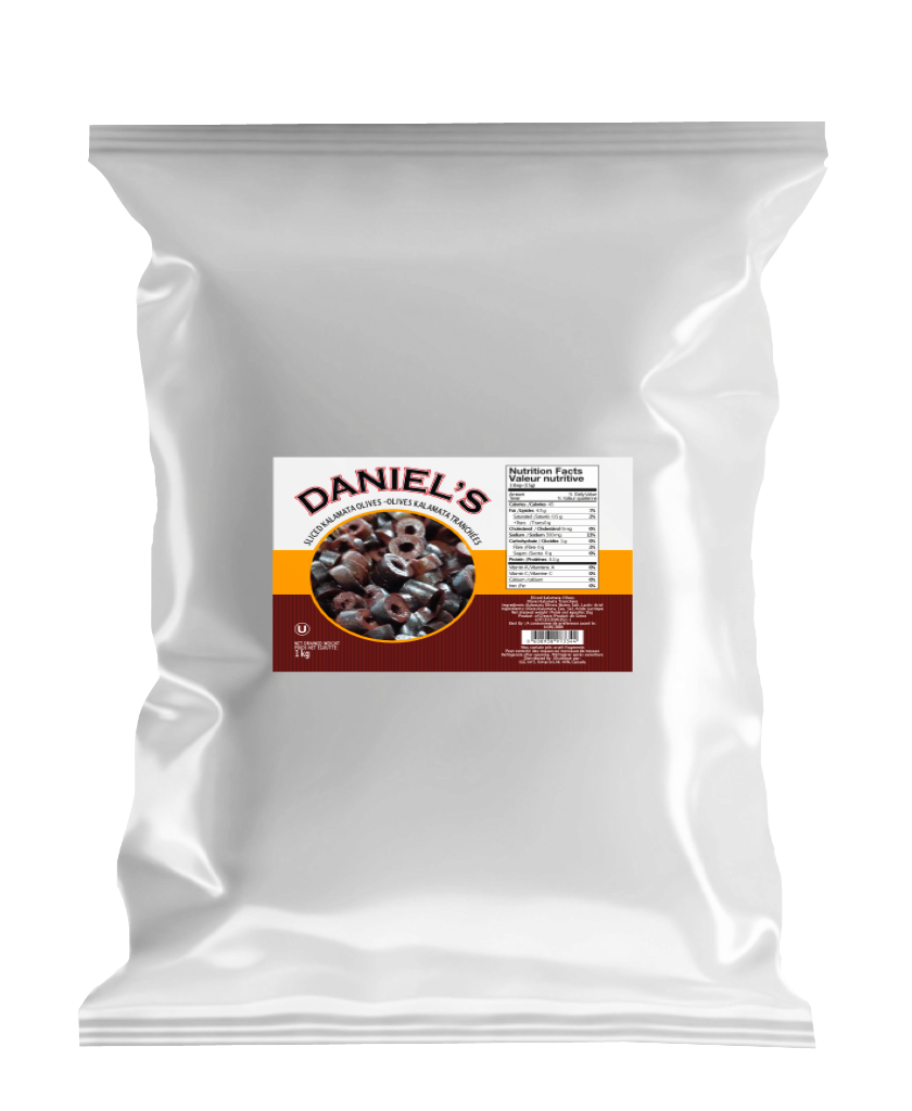 Daniel's Olive Black Slices 1.86L - 10 Pack
