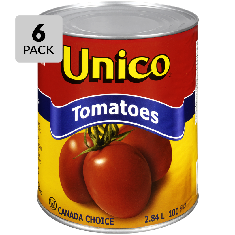 Unico Whole Tomatoes, 2.84L - 6 Count