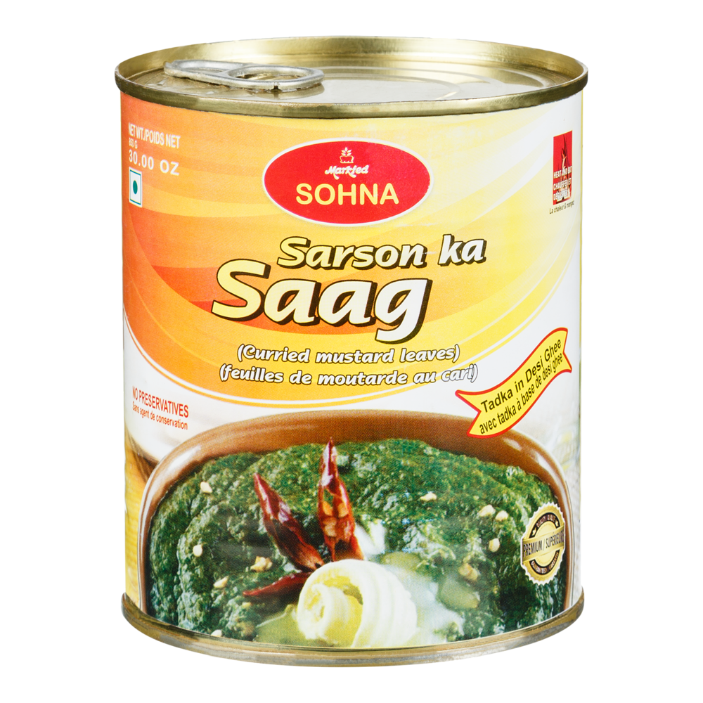Sohna Sarson Ka Saag 850g, 12 Count