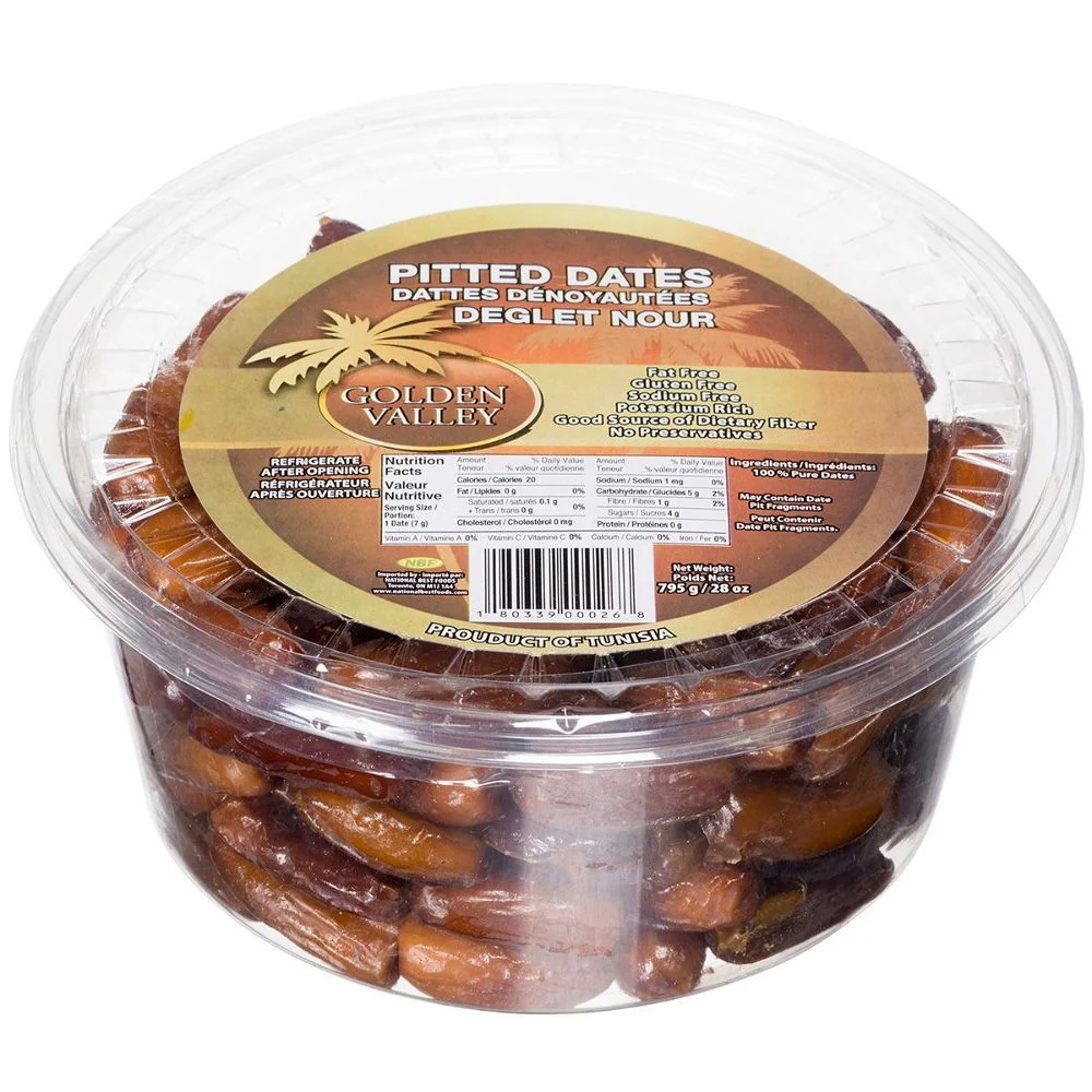 Golden Valley Dates Pitted, 795g