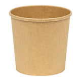 Paper Deli/Soup Container (24oz, Natural), 500 Count