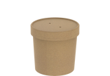 Paper Deli/Soup Container (24oz, Natural), 500 Count