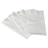 MPI Dinner Napkins (1-Ply, 1/8 Fold, White), 3000 Count