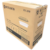 Rectangular PP Container & Lid (28oz, Standard), 150 Count