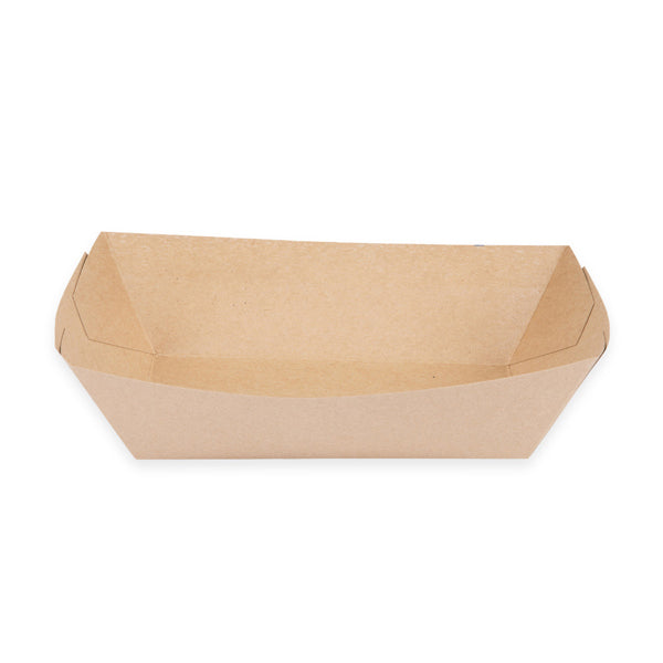 Paper Boat Food Tray (Kraft, 5lb), 500 Count
