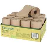 Roll Paper Towel (1-Ply, Natural, 205ft), 24 Rolls