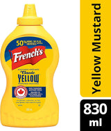 French’s Yellow Mustard 830mL