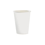 Premium Coffee Cup (8oz Squat, Single-Wall, White), 1000 Count