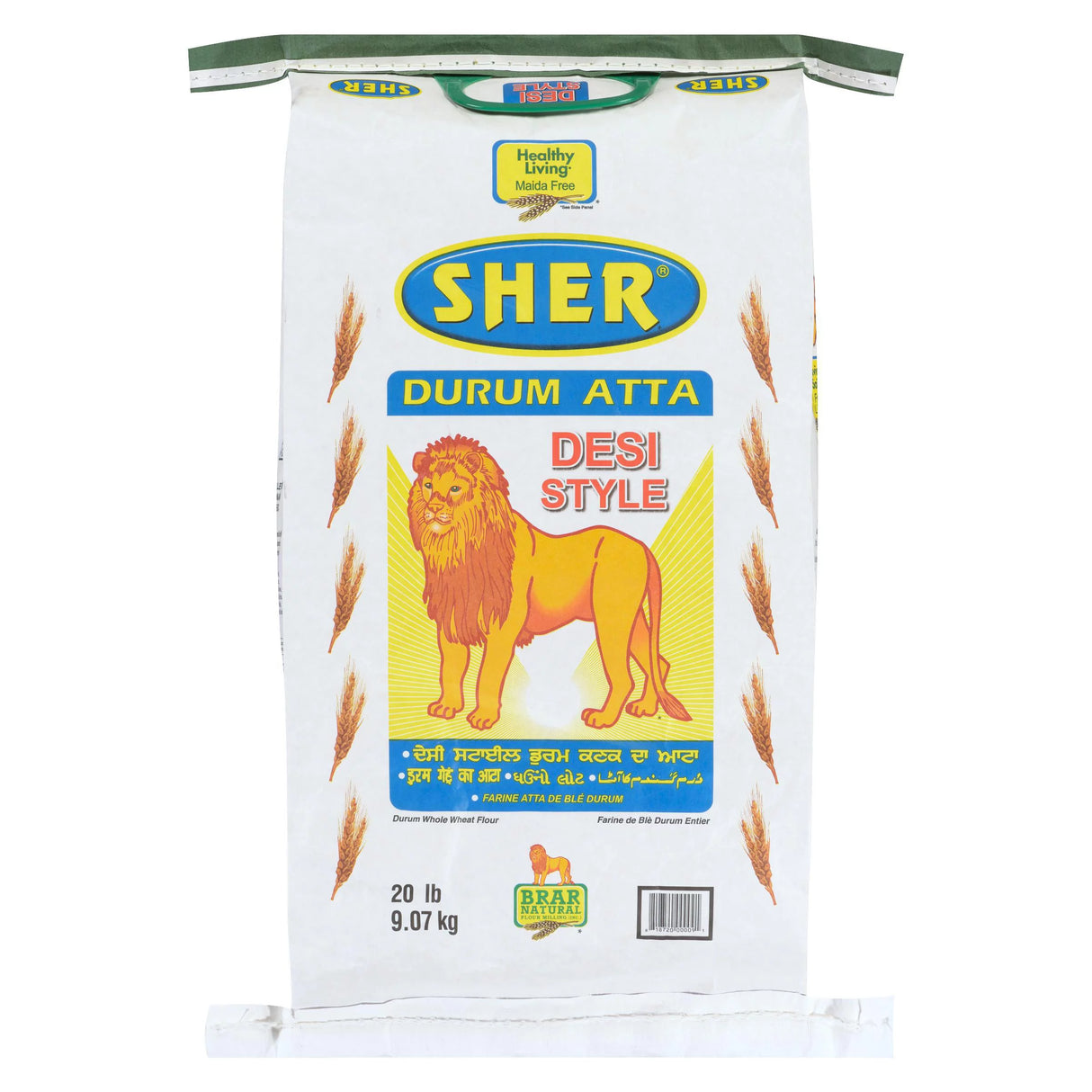 Sher Durum Atta (Desi Style), 20lb/9.07kg