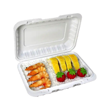 Aybak-96 Hinged PP Take-Out (9 x 6 x 2.5in, Shallow), 150 Count
