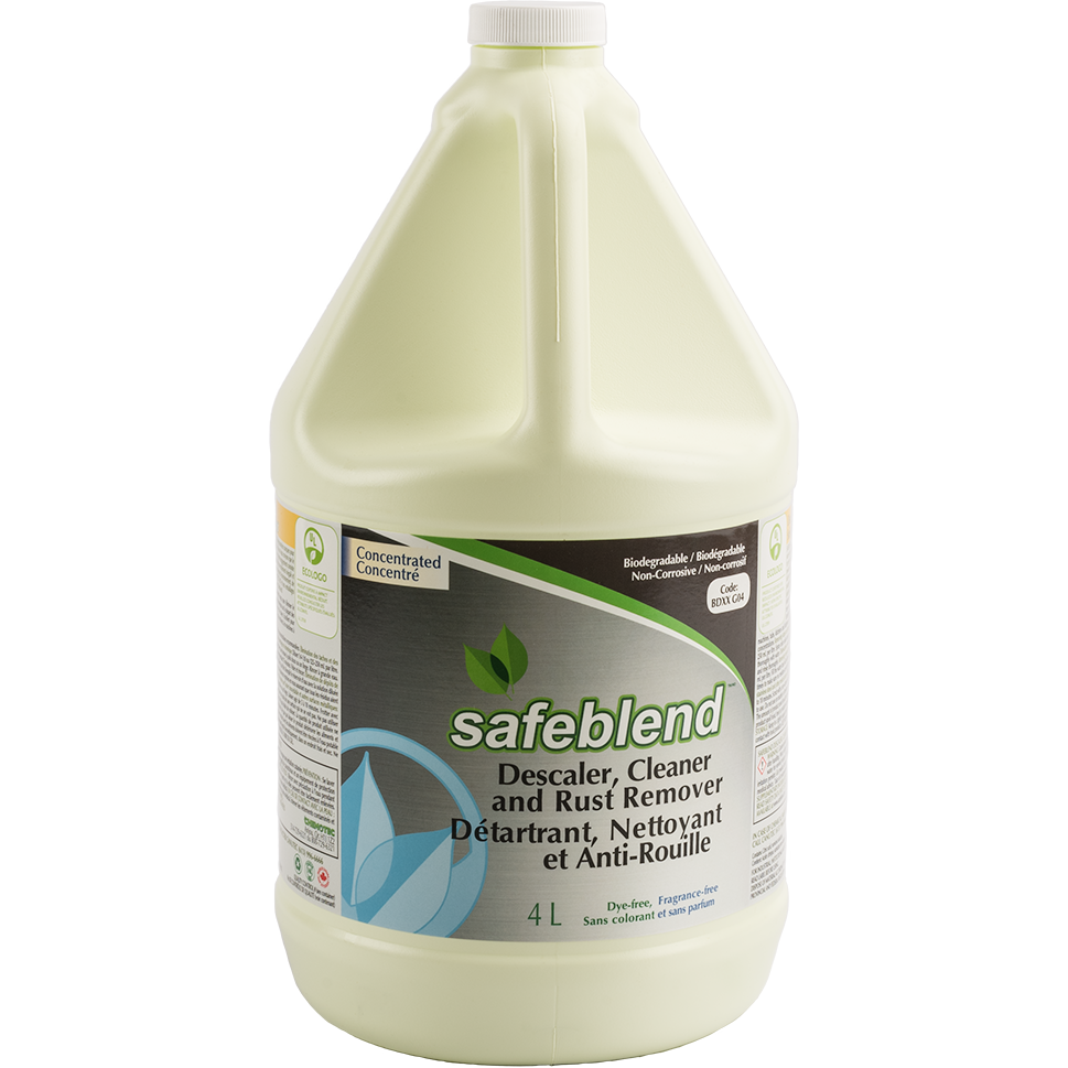 Safeblend Descaler, Cleaner & Rust Remover (Concentrated, Frangrance Free), 4L