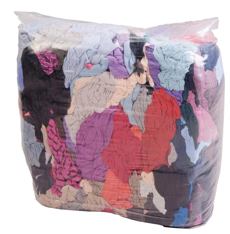 Rags for Wiping, Coloured, 20lb