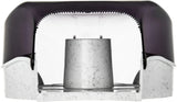 San Jamar Jumbo Roll Bath Tissue Dispenser (Single Roll, Universal, Black) 1 Count