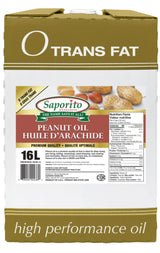 Saporito Premium Peanut Oil Jib, 16L