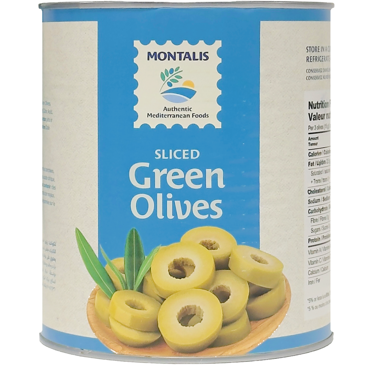 Olive Green Slices, 2.84L