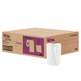 H040 Roll Paper Towel (1-Ply, White, 425ft), 12 Rolls
