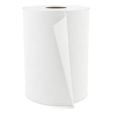 H040 Roll Paper Towel (1-Ply, White, 425ft), 12 Rolls
