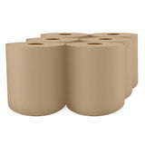 H085 Roll Paper Towel (1-Ply, Natural, 800ft), 6 Rolls