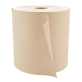 H085 Roll Paper Towel (1-Ply, Natural, 800ft), 6 Rolls