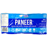 Happy Dairy Paneer Cheese 20%M.F. 1.8kg - 6 Count