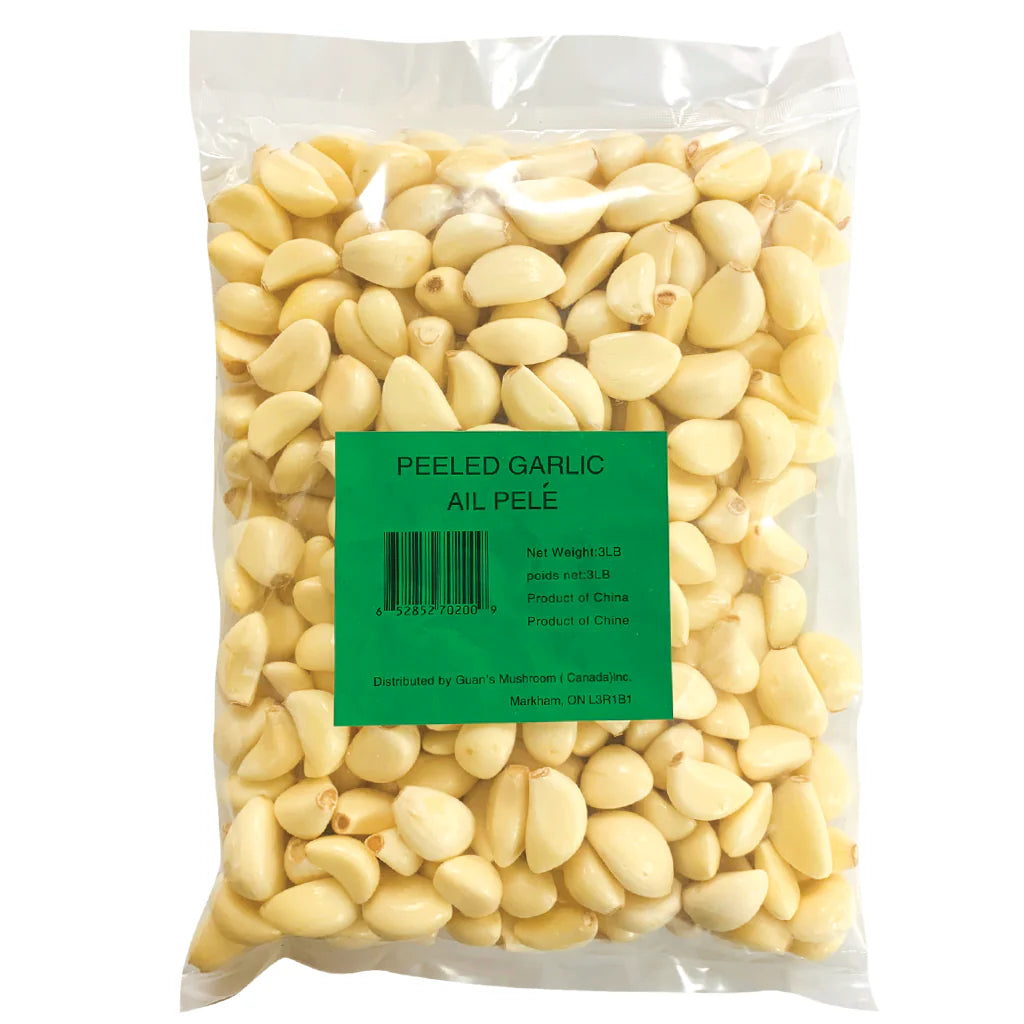 Garlic Peeled, 3lb/1.36kg