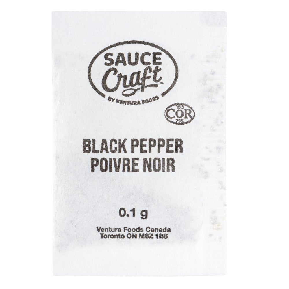 Black Pepper Portions - 6000 Count