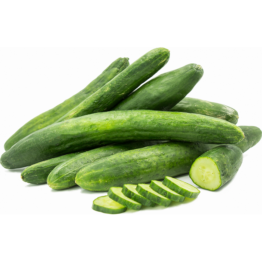 Unwrapped Curly Cucumber - ~40-46 Count