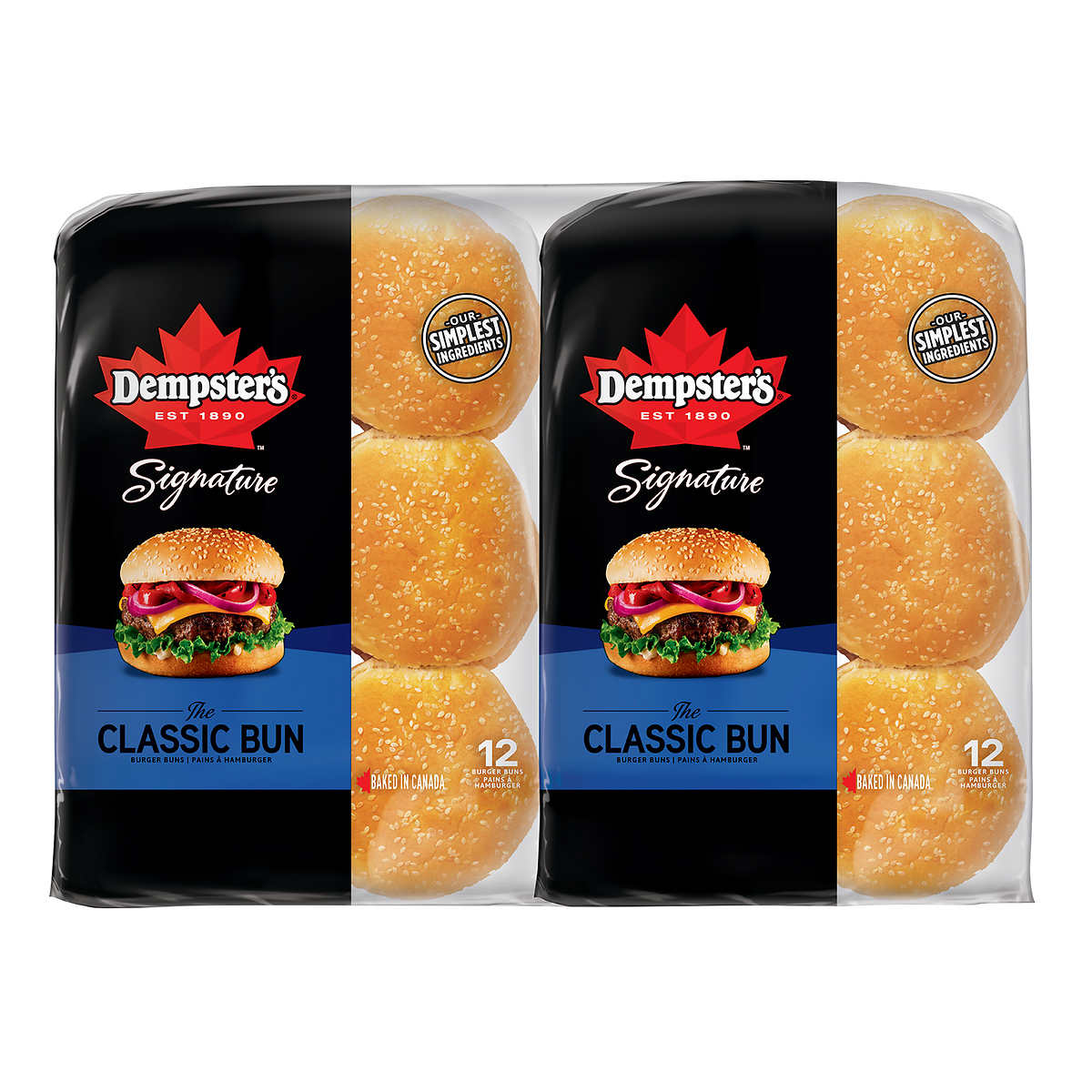 Dempster’s Classic Burger Buns 12pk