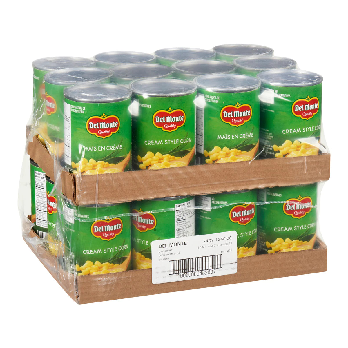 Del Monte Corn Creamy Style, 341mL - 24 Count