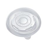 Lids - Vented PP for Paper Soup Cups (90mm, 6-8oz, Clear), 500 Count