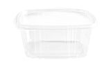 Deli Hinged Container (64oz, Clear), 200 Count