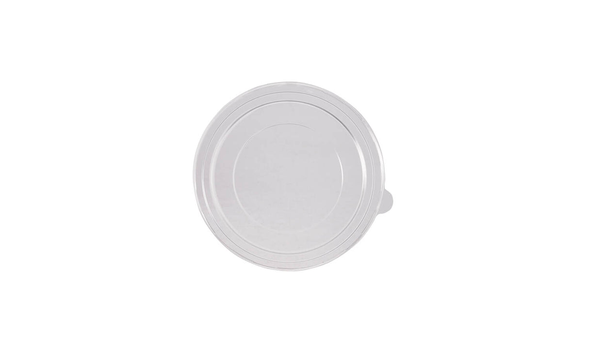 Lid - Paper Round Bowl PET (150mm, 500/750/1000mL), 300 Count
