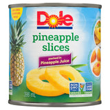 Dole Pineapple Slices 398mL, 24 Count