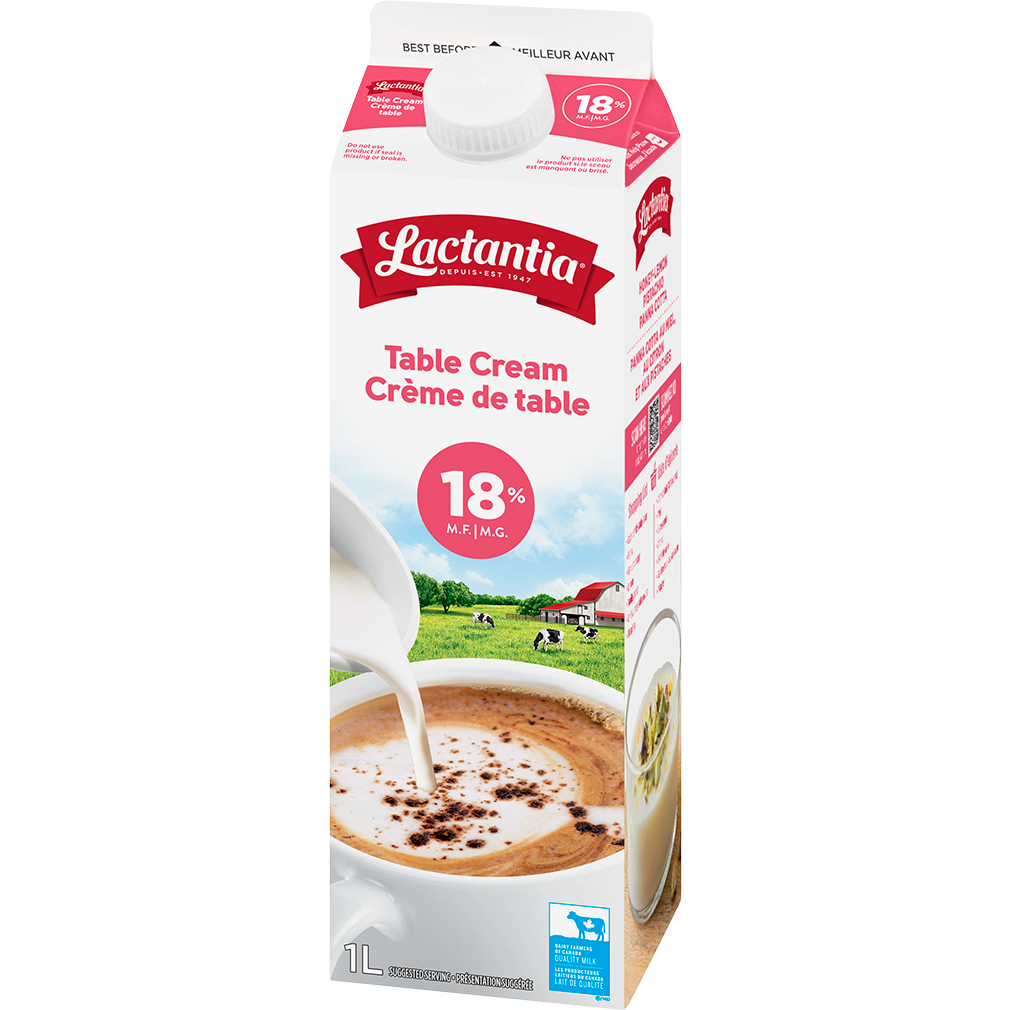 Lactantia Cream (18%M.F., Table Cream), 1L