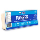 Happy Dairy Paneer Cheese 20%M.F. 1.8kg - 6 Count