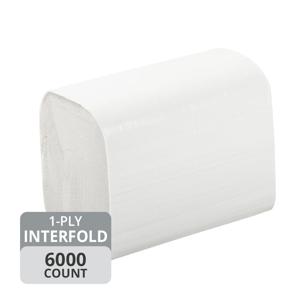 Interfold Dispenser Napkins - 6000 Pack