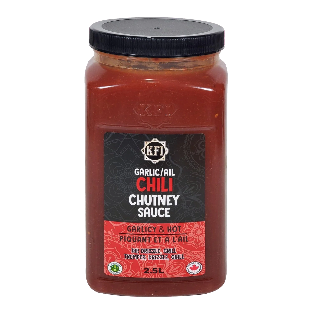 KFI Garlic Chili Chutney Garlicy & Hot, 2.5L