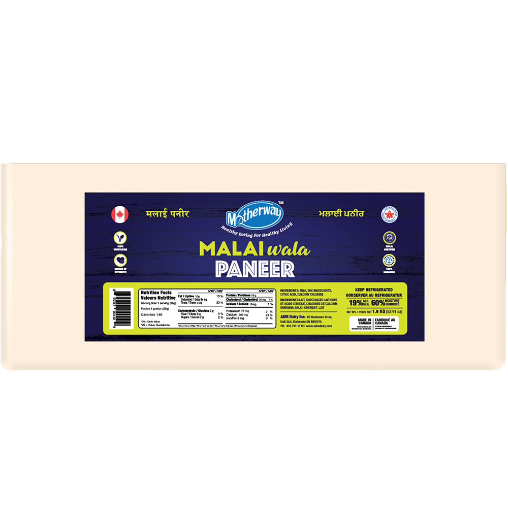 Motherway Paneer Cheese, 1.5kg - 6 Count