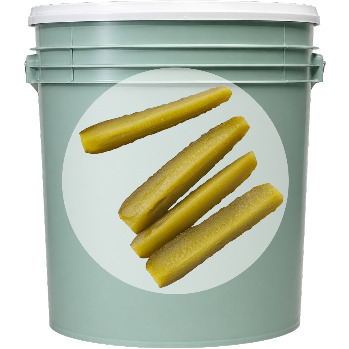 Premium Pickled Cucumber Strip-Cut (Net-10kg), 18L
