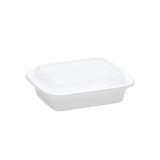 Rectangular PP Container & Lid (12oz, Standard), 150 Count
