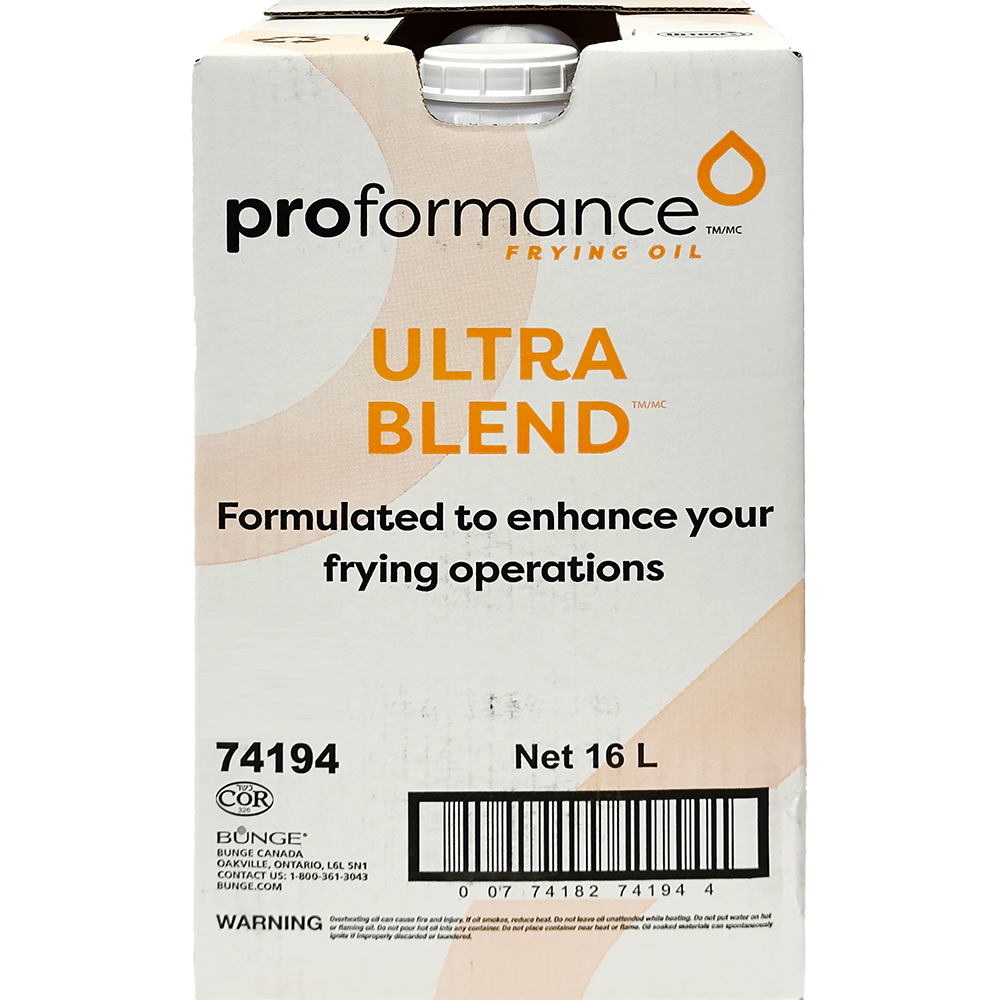 Proformance Frying Oil Ultra Blend High Stability, 16L