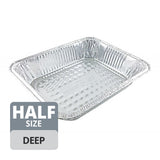 Foil Steam Pan (Heavy, Half Size, Deep), 100 Count